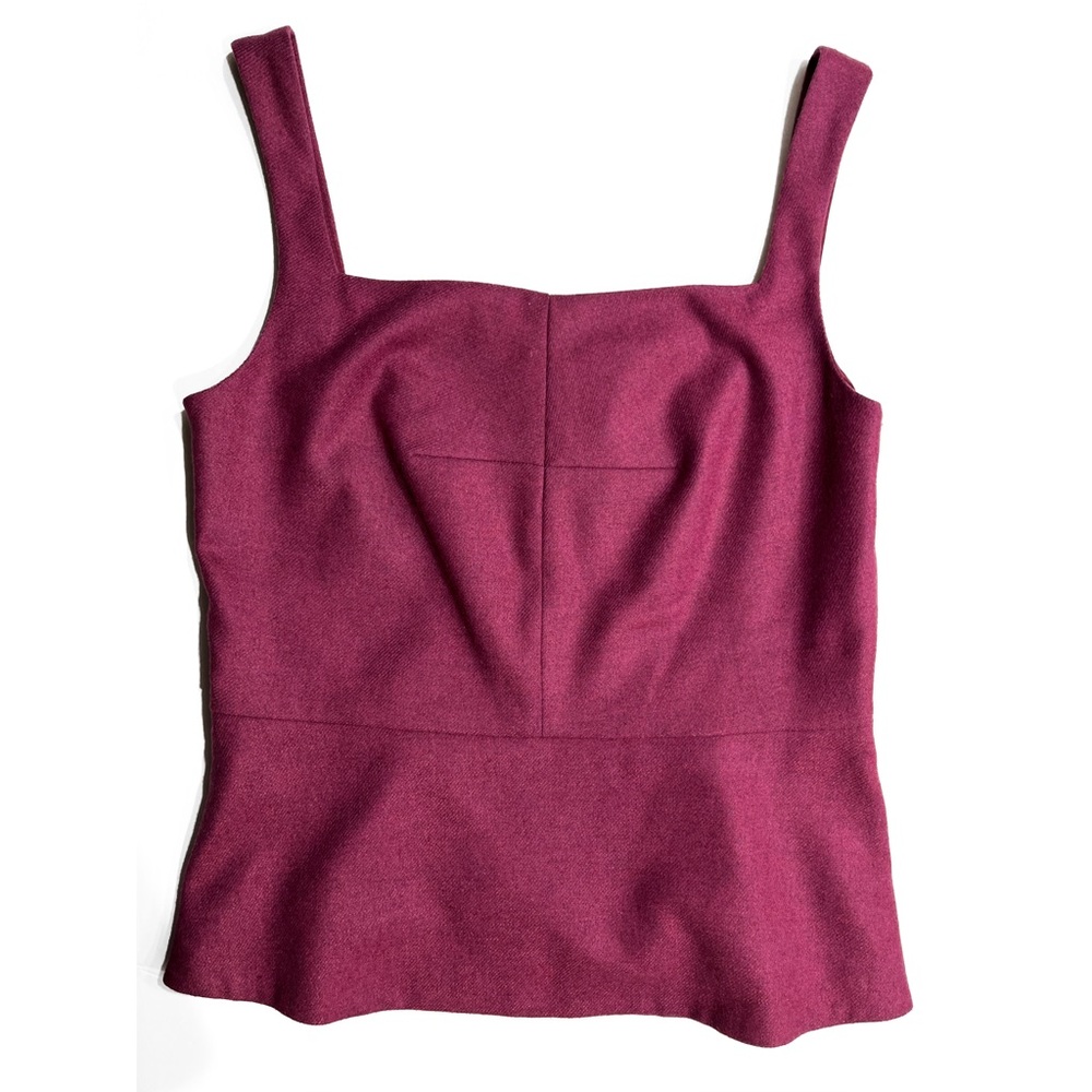 Banana Republic Plum Square-Neck Knit Camisole